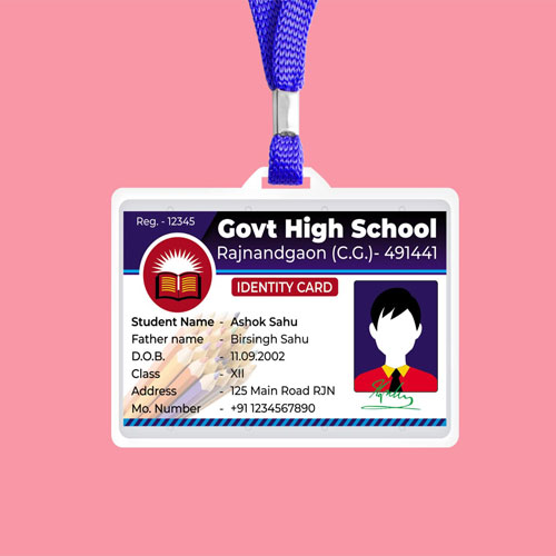 Student ID Card In Singrauli